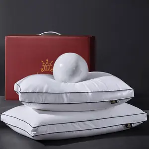 Goose  Down Piow  Size of 2,Utra Soft    Fabric, 700TC,800 Fi Power, uxury Hote Coection Bed Gusseted Piows for ,  or Side Seepers