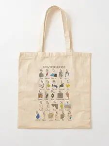 Sale up to 50%, Limited flash Deal, A to Z of Bouldering  Cotton Tote Bag