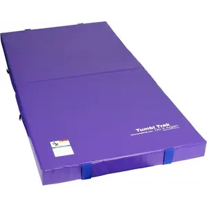 Tumbl Trak Junior Practice Mat, 3'x6'x4", Crash Mat for Gymnastics and Cheer, Landing Mat for Gymnastics Training