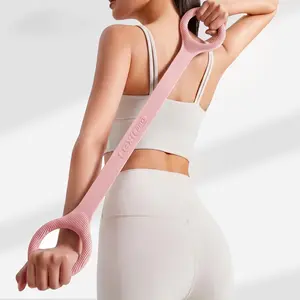 SummerVibes LEXI Figure 8 Resistance Bands for Women Muscle Exercise Equipment At-Home Gym Equipment Arms Chest Expander Stretching Gear for Yoga Gym Quick Workout Fitness White Calisthenics Tools