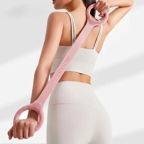 LEXIPRO Figure 8 Training Resistance Bands, Women’s Fitness Equipment, At-Home Quick Workout Tools, Stretching Gear for Arms & Chest Expansion, Physical Therapy Accessories