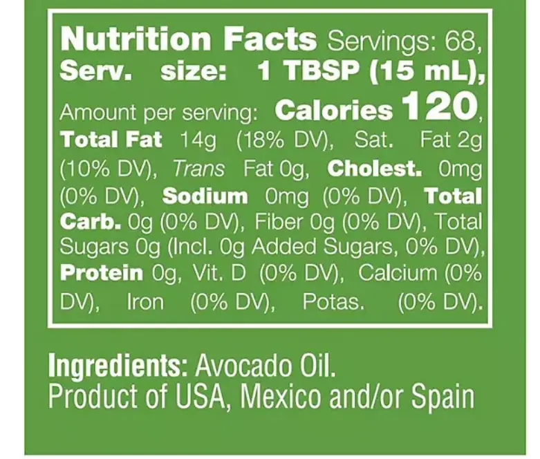 Avocado Oil good for Cooking , 1L Avocado Oil good for Cooking , 1L