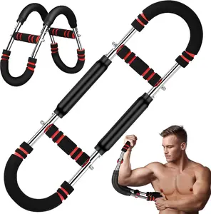 Twister Arm Trainer, Chest Workout Equipment,Arm Trainer Chest Workout,Arm and Chest Trainer,40-90Lb 3-Speed Adjustable Chest Workout Equipment Portable Fitness Equipment cropyoyo