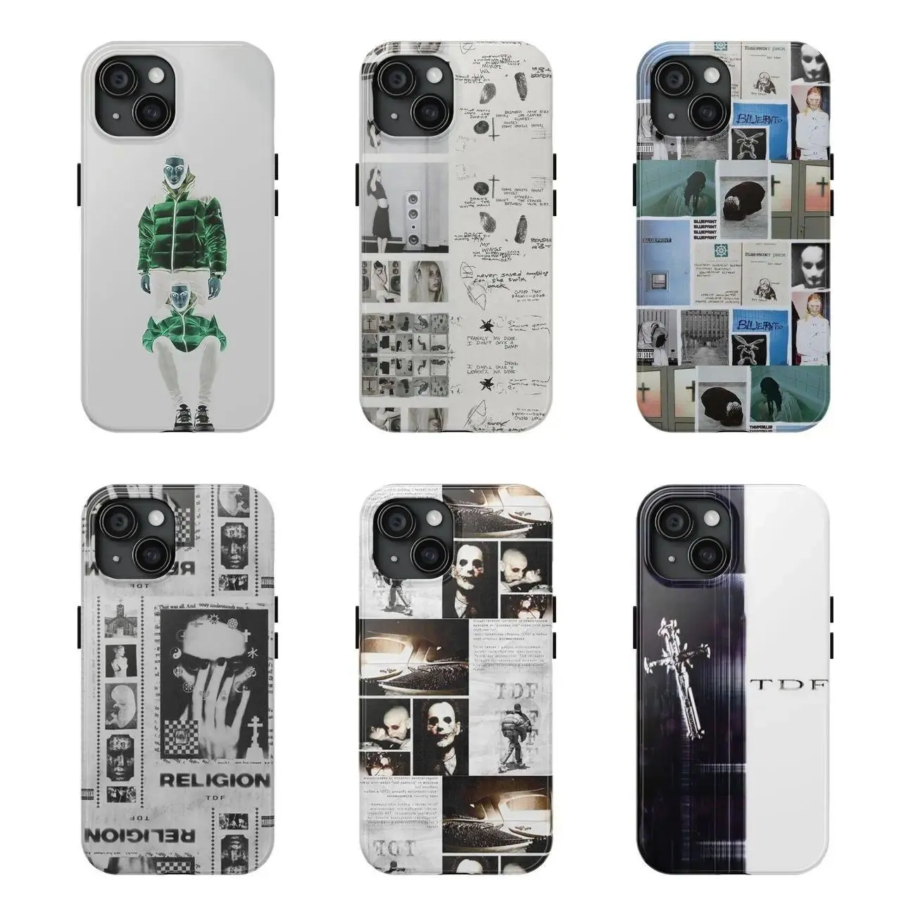 TDF Phone Case, Underground Rap Fan Gift, Alternative Hip-Hop Lover Accessory, Cool Collectible Merch, Suitable for iPhone 17-11 Pro Max/Plus and  Samsung Galaxy S23-25