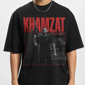 152 Limited Khamzat Chimaev Shirt Vintage 90S Grapic Mixed Martial Artist Tee Unisex Tshirt Bootleg Sweatshirt