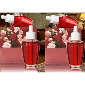 Japanese Cherry Blossom Scented Refills - 4 Fragrant Bulbs - Wallflower Plug-In Refills - Long-Lasting Aroma - 2 Pack Set - Easy to Use