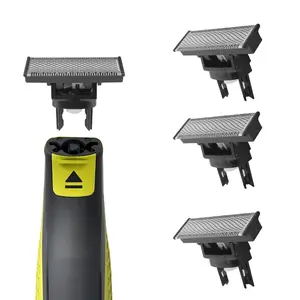 Oneblade Replacement Blades Compatible with Oneblade Qp2523, 6523, 2527, 2520, 2533, Durable Efficient Hair Removal Solution