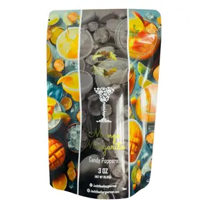 Mango Margarita Candy Popcorn - Sweet Popcorn with Mango Flavor - Ideal for Snacking and Desserts Mango