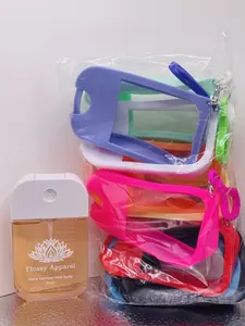Peach Refillable Hand Sanitizer / Shields