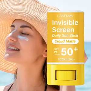 SPF 50+ Daily Sun Stick with Botanical Triplex Complex | Cloud Matte Technology Zero White Cast | Soothes with Centella & Fights Oxidation with Green Tea | Perfect for Reapplication On-the-Go & Makeup Touch-Ups