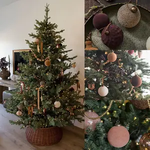 Colorful Christmas Ball Ornaments, Hanging Tree Decorations, Holiday Home Decor, Add Festive Vibes to Your Christmas