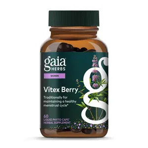 Gaia Herbs Vitex Berry - Vitex Traditionally Used to Support Hormone Balance for Women & a Healthy Menstrual Cycle