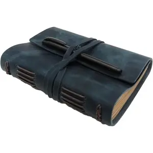 Blue Notebook Journal -  Journals for Writing Small Size Diary 5.5x7.5 Inch, Notepad For Man and Women, Gifts,Work,Travel Dark Blue