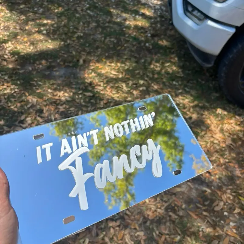 It ain’t nothing fancy Front Plate