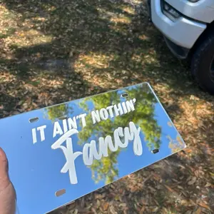 It ain’t nothing fancy Front Plate It ain’t nothing fancy Front Plate