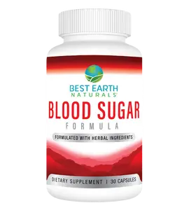 Blood Sugar Formula by Best Earth Naturals | Cinnamon, Bitter Melon, & Gymnema Blend for Balanced Energy, Metabolic Health & Daily Wellness Support