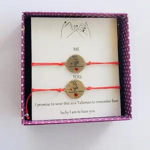 Personalized Couples Bracelets Tu y Yo letters Love