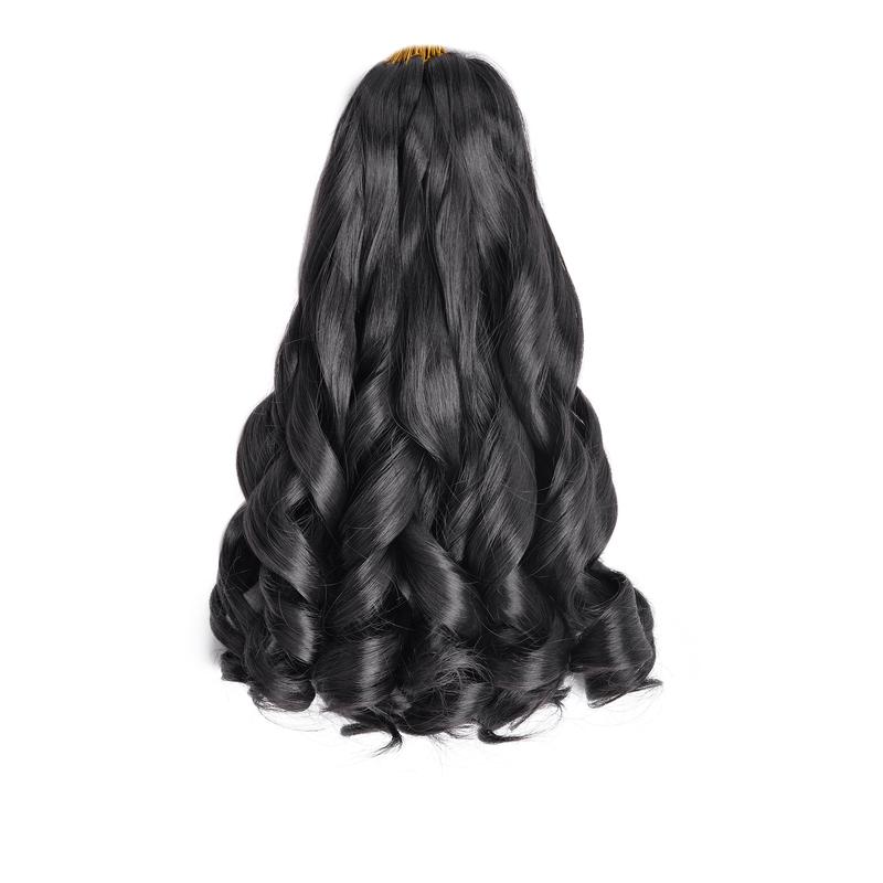 French Curl Braiding Hair 12 Inch 8 Packs Natural Black Curly Braiding Hair Pre Stretched 50g/pack Loose Wavy Crochet Hair Synthetic Hair Extensions for Black Women (12 inch,8 packs, 1B) French Curl Braiding Hair 12 Inch 8 Packs Natural Black Curly Braiding Hair Pre Stretched 50g/pack Loose Wavy Crochet Hair Synthetic Hair Extensions for Black Women (12 inch,8 packs, 1B)