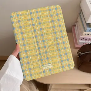 Cute cartoon iPadY folding tablet protective case suitable for Air11M3/A16/10th/Air1/2/4/5th
