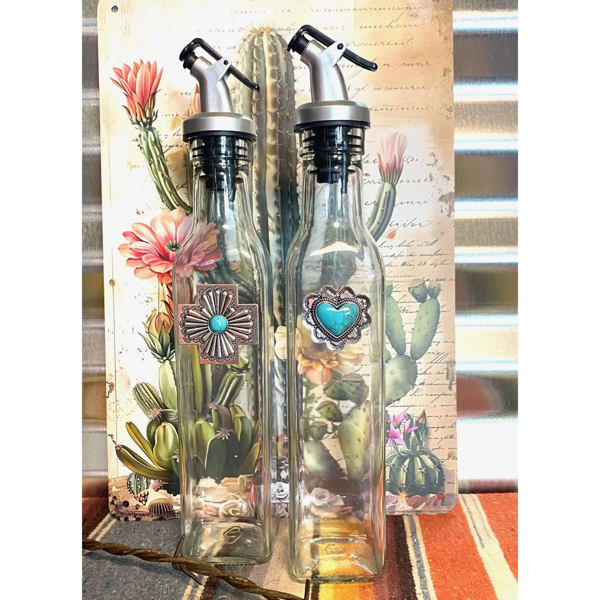 Western Oil / Vinegar  Dispenser Bottle
