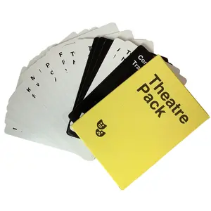 Mini Expansion Theatre Pack Card Game Word Cards 30-Cards for Halloween & Christmas Festive Fun, Perfect Holiday Party Entertainment