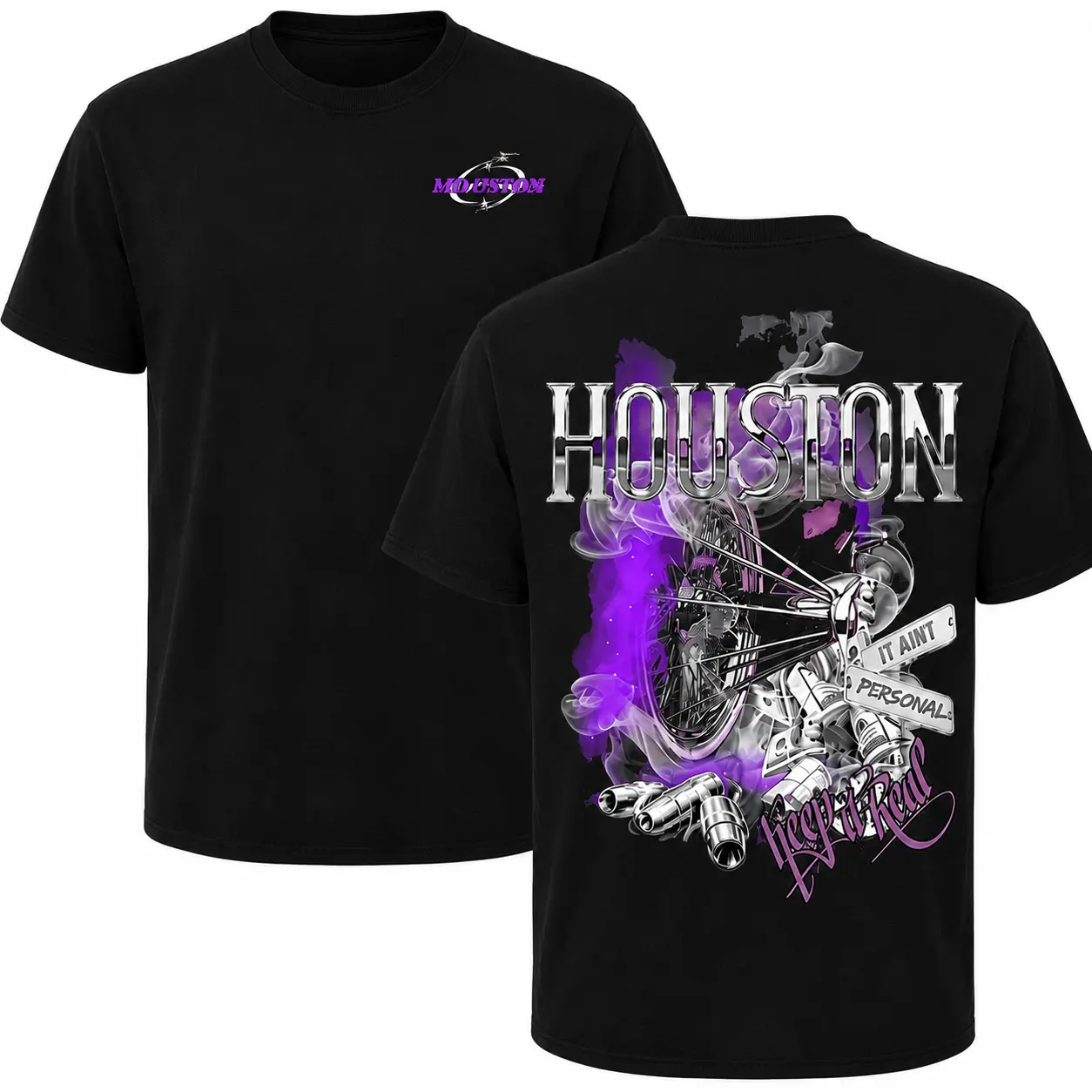 HOUSTON TX CULTURE SLAB T-Shirt Purple Smoke Graphic Tee, Streetwear Hip-Hop Southern Rap Style Muscle Car Streetwear Gift Car Enthusiast Gift For Men, Top Menswear, Baseball Lover Tee