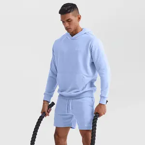 Ouber Men's Slim Fit Athletic Pullover Hoodie Gym Workout Training