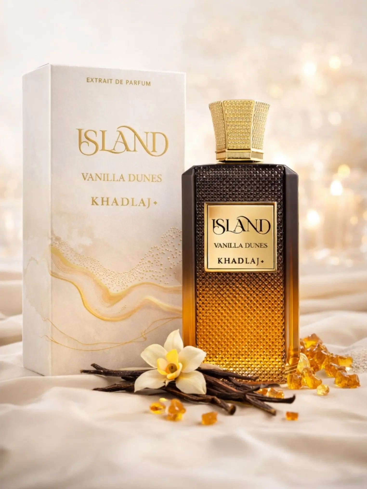 KHADLAJ Island Vanilla Dunes Extrait de Parfum 3.4oz / 100ml