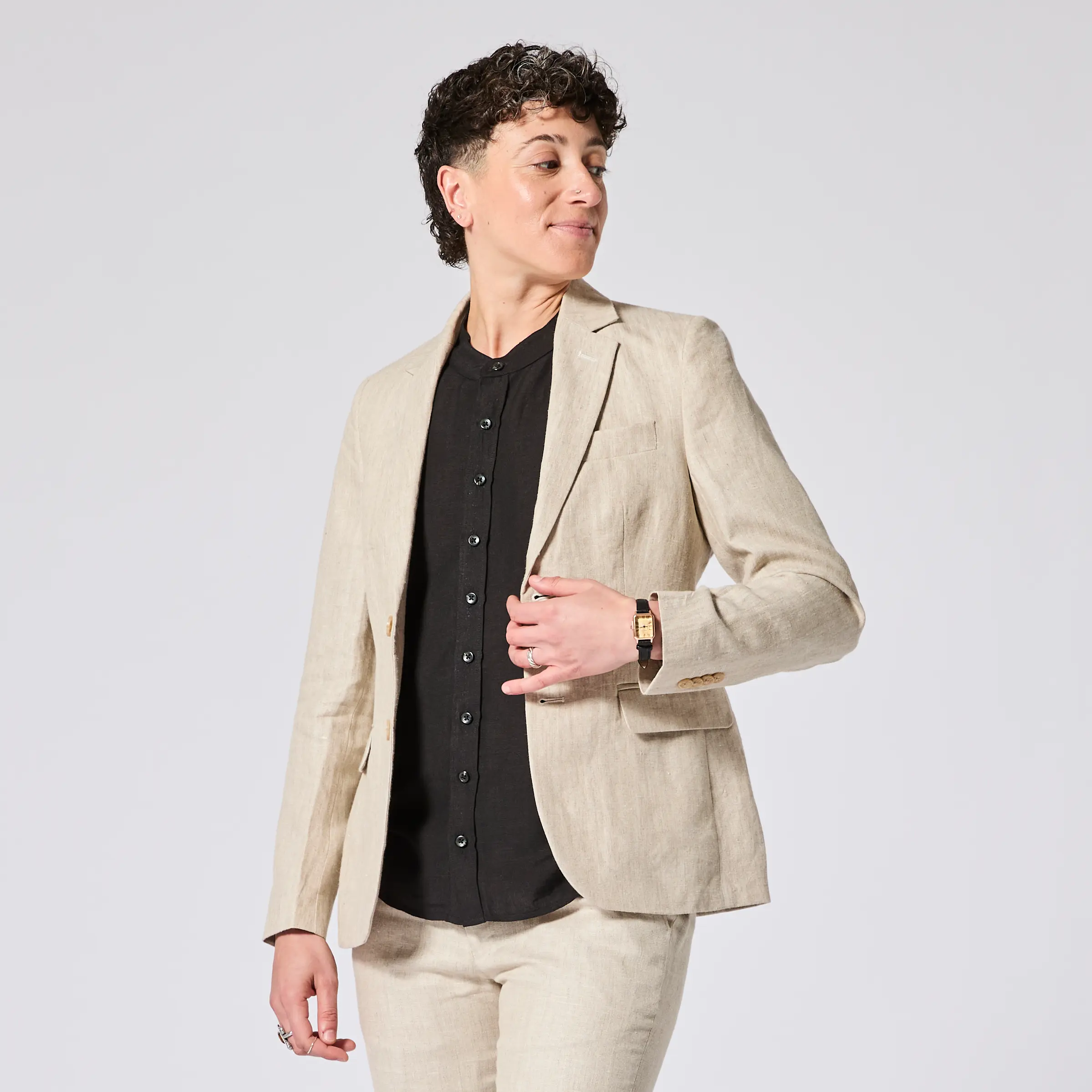 Finch Linen Blazer