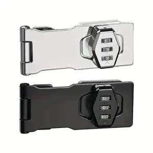 Durable Iron Mechanical Combination Lock, Keyless Entry Rotary Hitch, Ideal for Home, Garden, Mailbox, Bathroom & Pet Doors