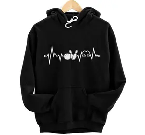 Bowling EKG Heartbeat Pulse Bowling Ball And Pins Hoodie, Sweatshirt, T-Shirt