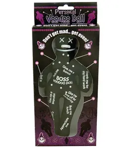 BOSS Voodoo Doll with Pins ~ Adult Gag Joke Office Gift - I want my raise!!