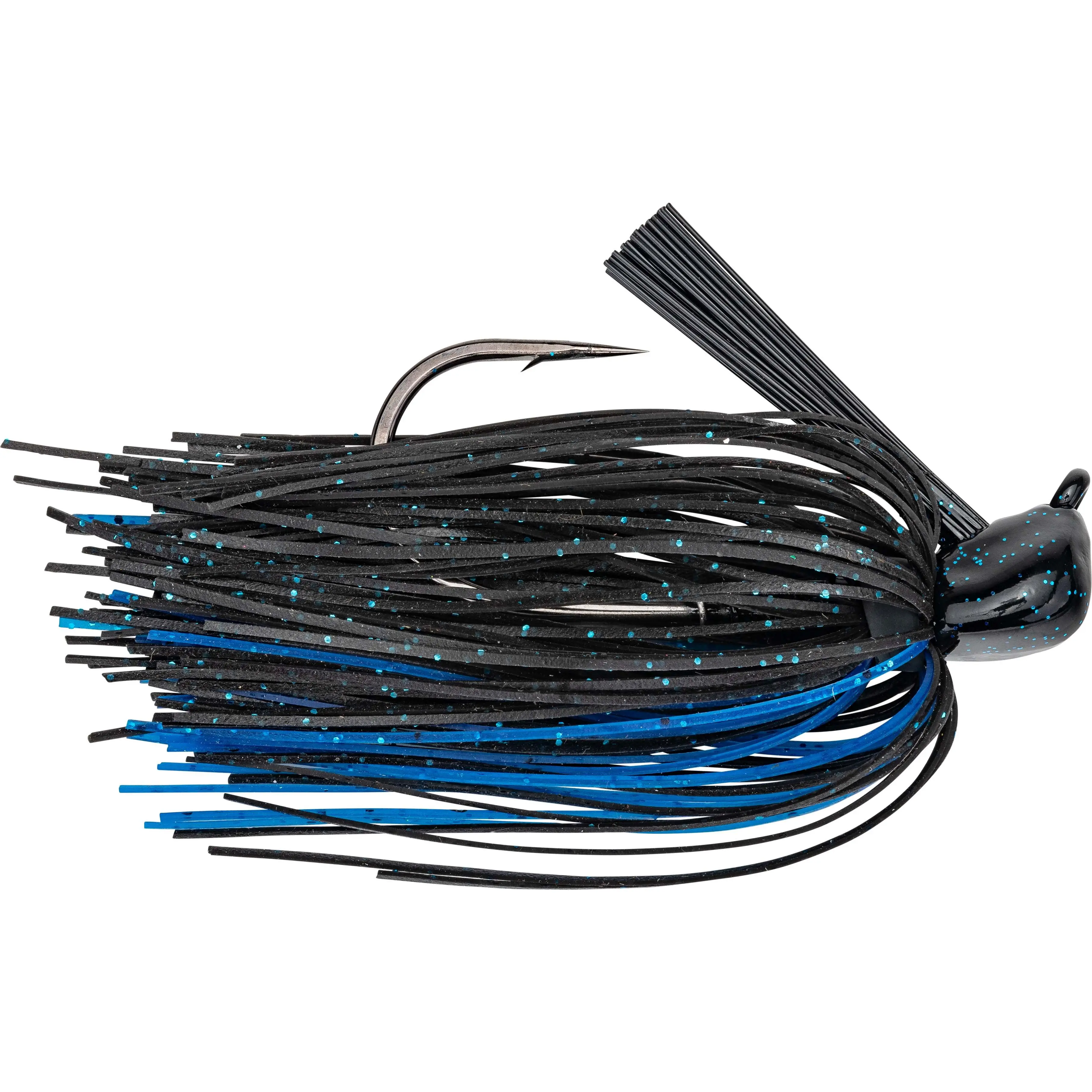 Tour Grade Skipping Jig with Flat-Sided Head, Tournament-Ready Bass Fishing Tackle for Docks and Overhangs, 3/8 oz & 1/2 oz, Dock Fishing, Multiple Colors, Flat Head, Ounce Weights