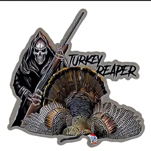 Turkey Reaper Wild Turkey hunting sticker Vinyl Hunting Sticker!