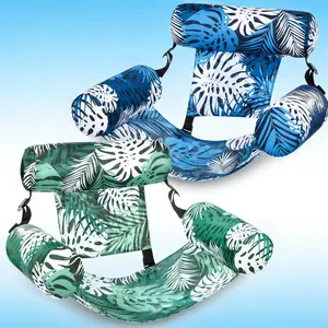 Floating chairs for parties, summer water activities, beach and lake entertainment; inflatable pool floats, 2‑piece inflatable floating lounge chairs, thickened inflatable pool noodles
