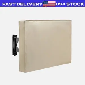 30"-85" Outdoor TV Cover Waterproof 600D Flat Screen Protector Weatherproof