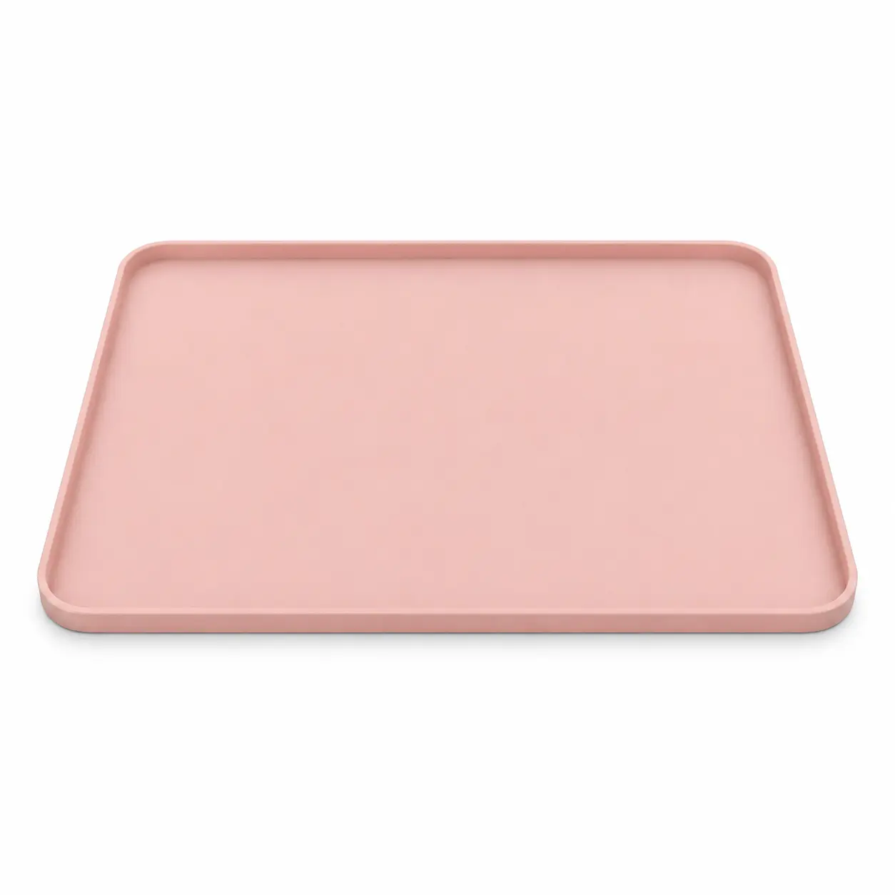 Mini Fridge Silicone Mat 13 x 9 Inch Drip Tray with Raised Edge Leak Resistant Floor Protector for Refrigerator Portable AC and Washing Machine