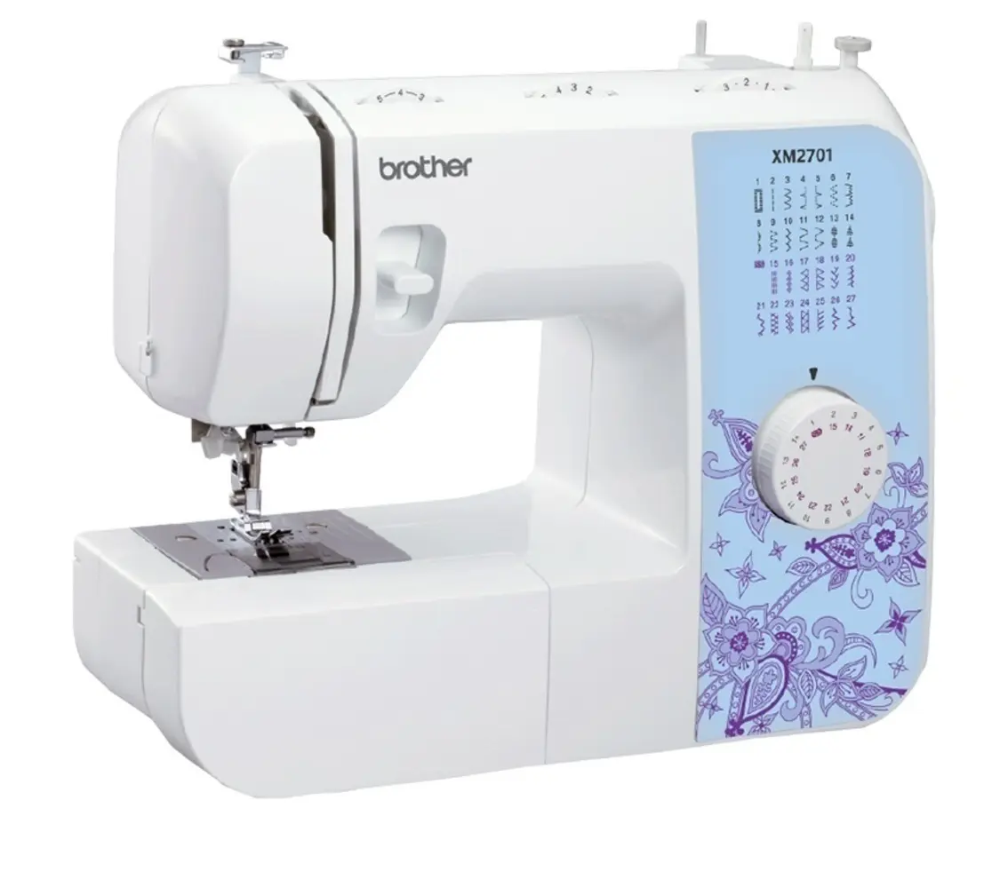 Brother XM2701 27-Stitch Sewing Machine with Built-In Needle Threader
