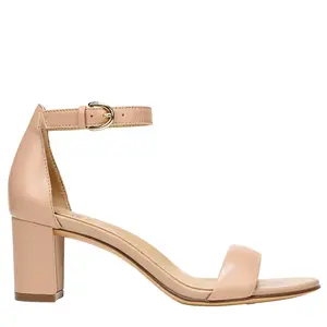 Naturalizer Vera Ankle Strap Block Heel Sandal Barely Nude  G5122LC254 Women's