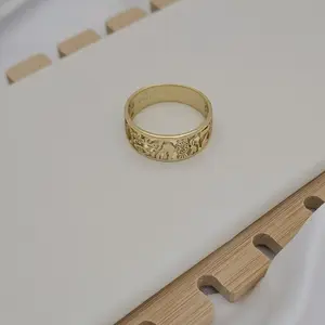 003 anillo gold plated 7 potencias