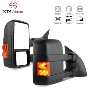 YITAMOTOR Power Heated Towing Mirror Car Accessories Compatible with 1999-2007 Ford F250 F350 F450 F550 Super Duty for Enhanced Safety and Visibility