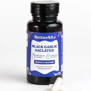 BetterAlt Aged Black Garlic Capsules | Helps Promote Brain & Immune Health | Supports High Absorption - 30 Capsules BetterAlt Aged Black Garlic Capsules | Helps Promote Brain & Immune Health | Supports High Absorption - 30 Capsules