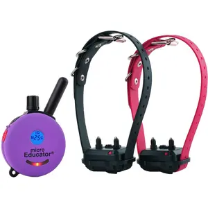 Micro Educator ME-302 Remote Dog Training Collar Purple by E-Collar Technologies
