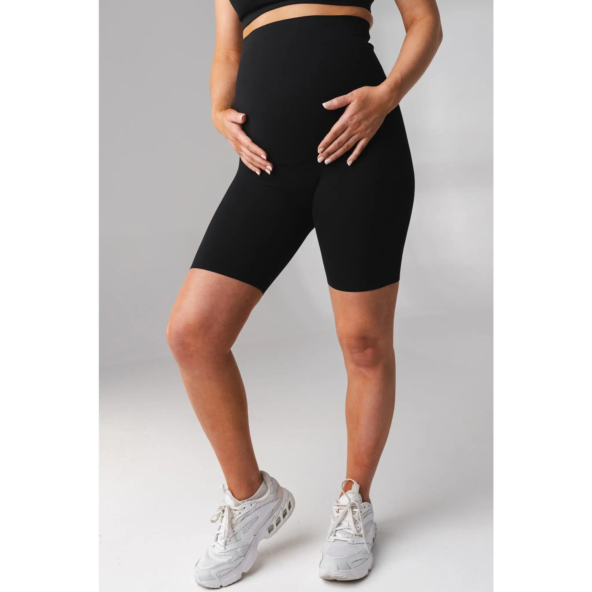 Cloud II™ Maternity Biker Short - Midnight