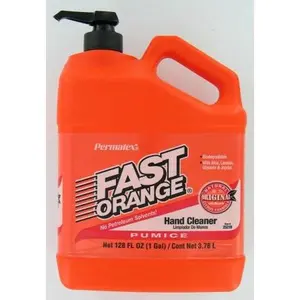 Permatex 1 Gallon Fast Orange Pumice Lotion Hand Cleaner 25219
