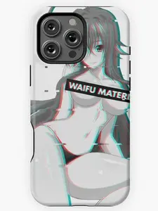 Rias Gremory Waifu Material for Iphone 11 12 13 14 15 16 17 Pro Max Plus Mini