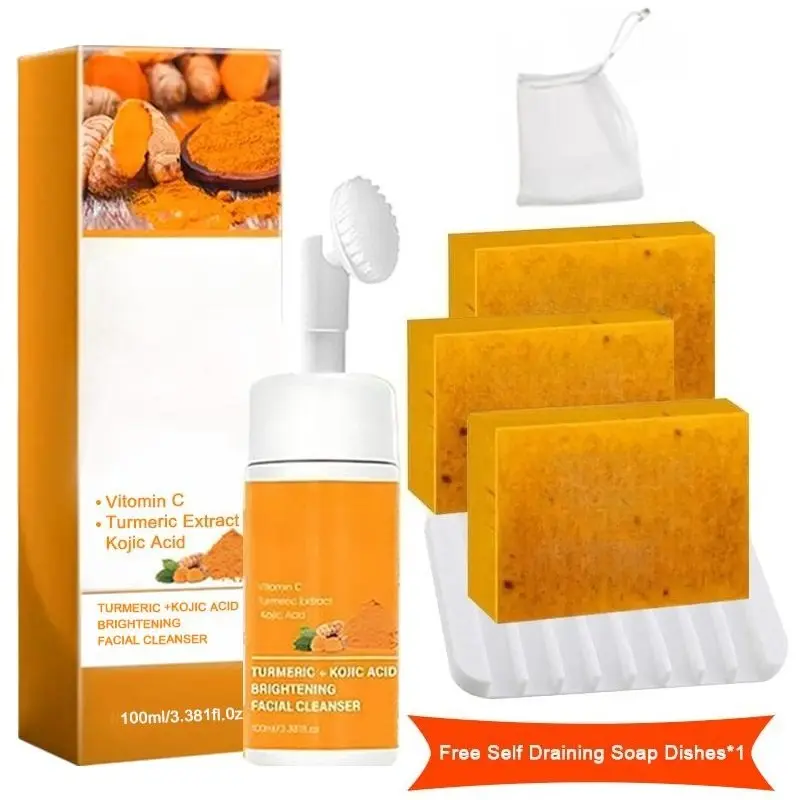 3*soap+cleansing mousse+soap dish