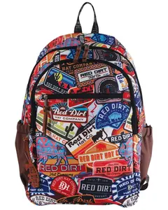 Red Dirt Hat Unisex Patch Mash Up Backpack - 2510289554