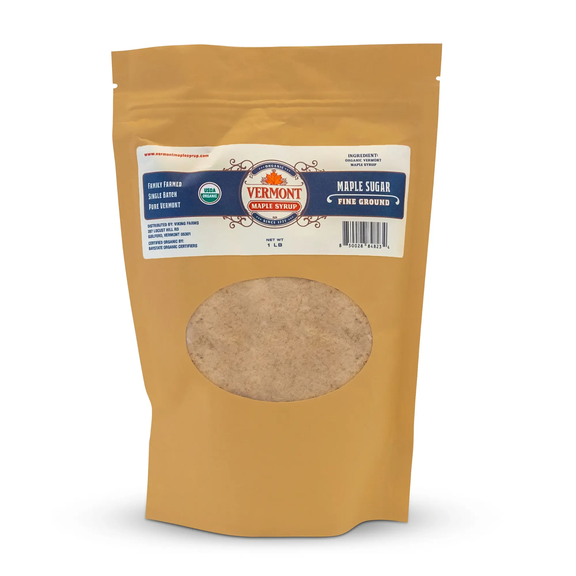 Fine Organic Vermont Maple Sugar Fine Organic Vermont Maple Sugar