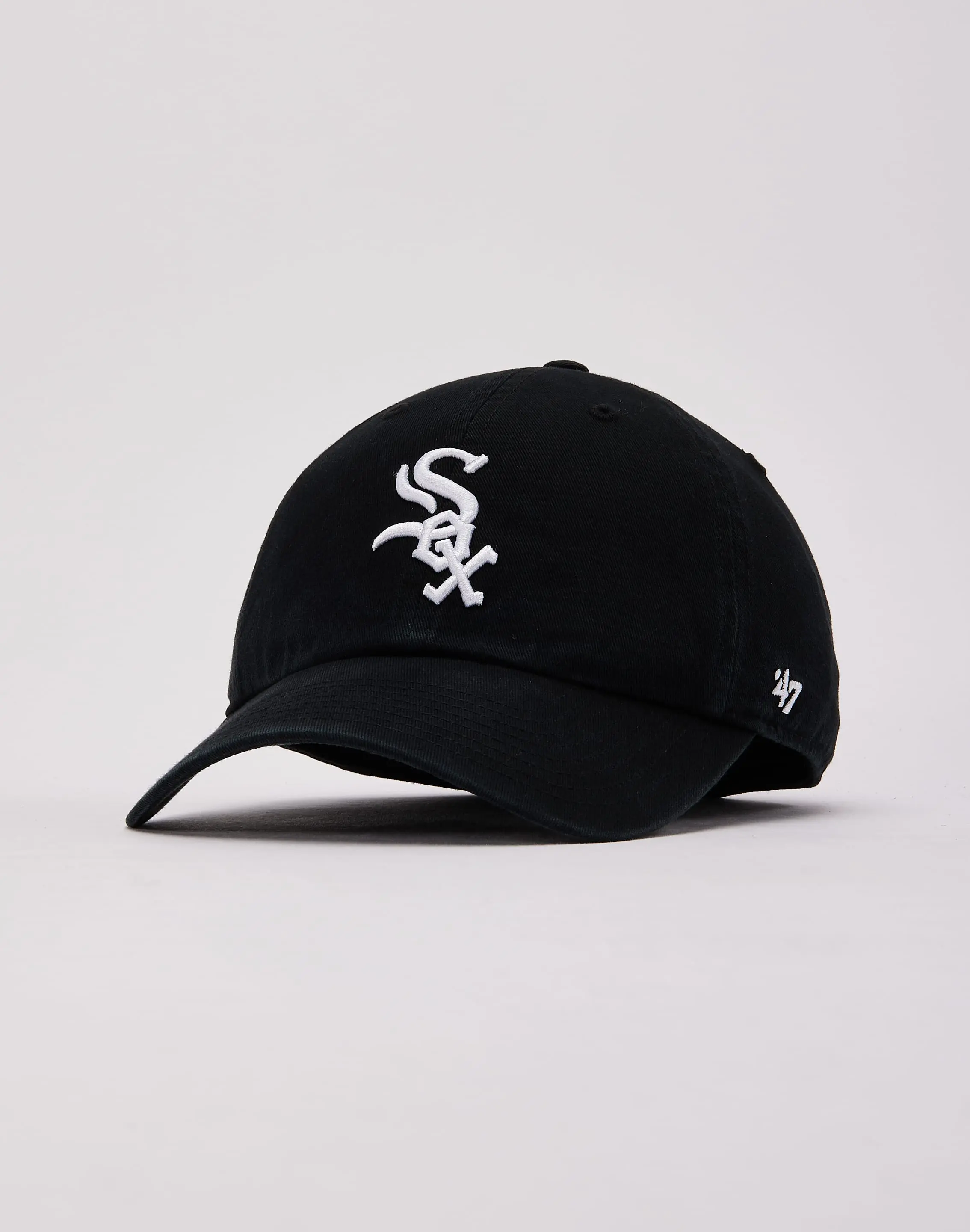 Mens 47 Brand MLB Chicago White Sox Clean Up Hat
